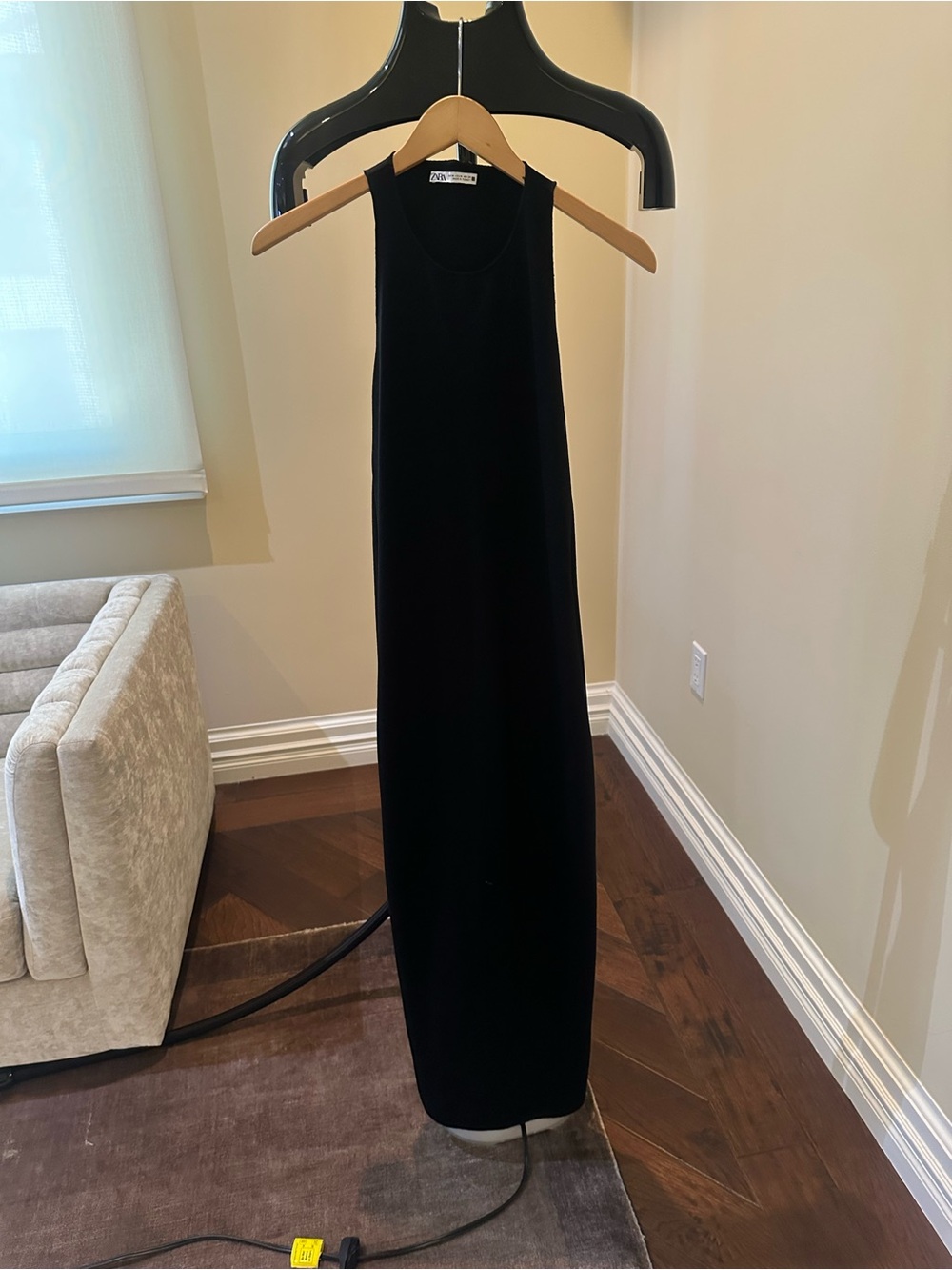 Zara high neck knit dress size medium